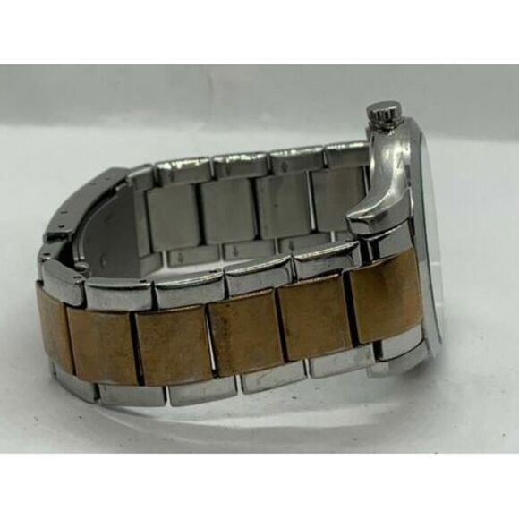 Fossil ES2081 Women's Watch Stainless Steel Analog Rose Gold Silver 38mm D709 - Picture 8 of 9